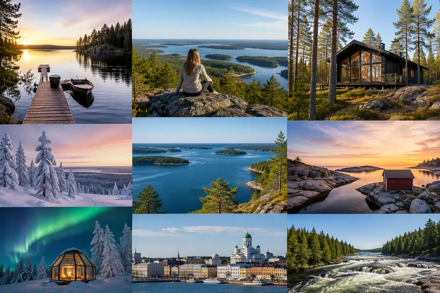 Parhaat lomakohteet Suomessa